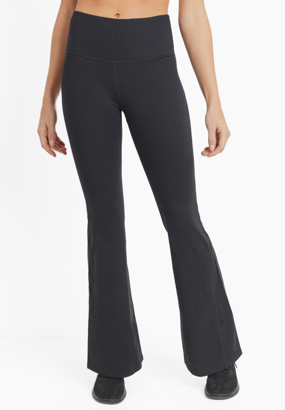 High-Waisted Flared Leggings