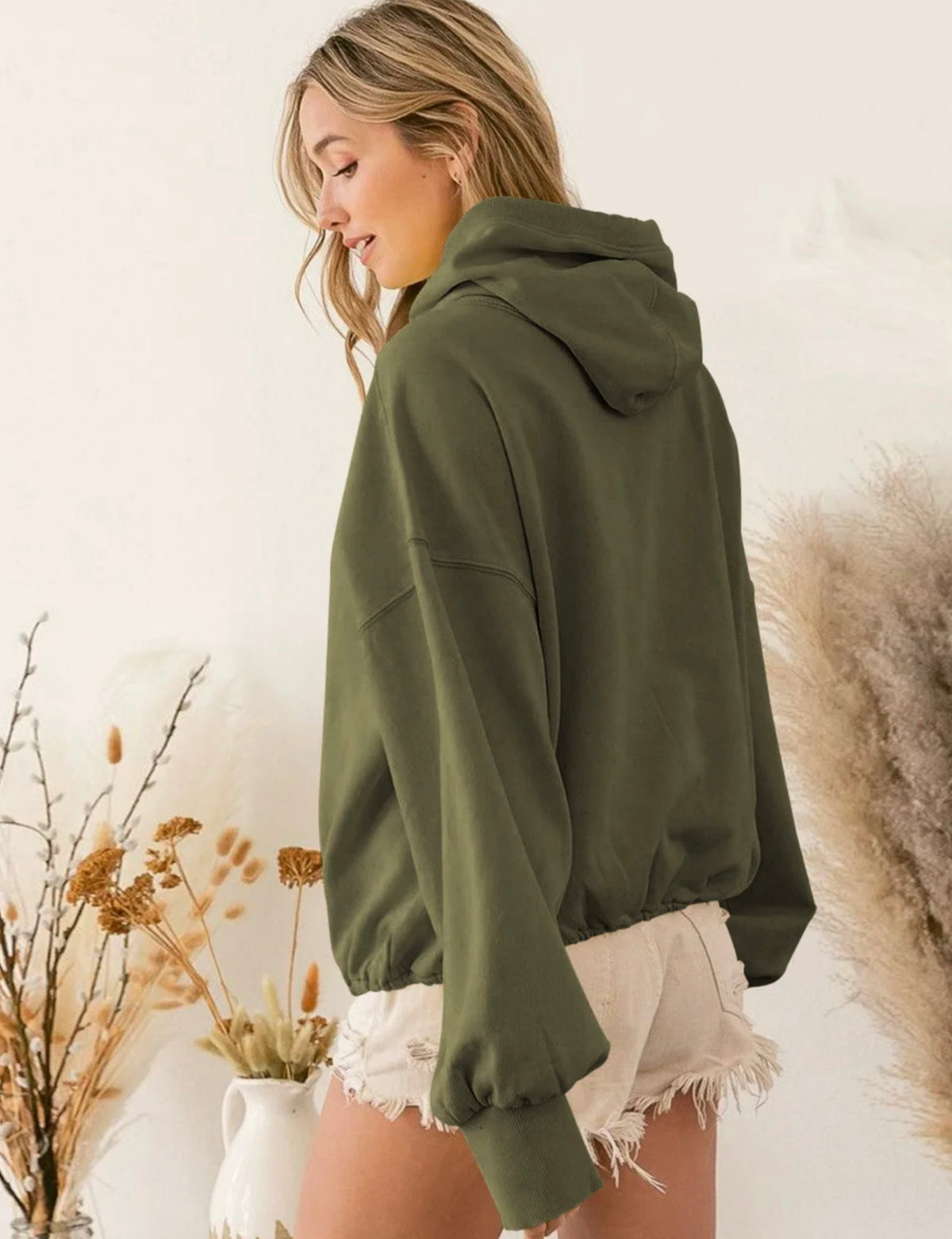 Oversized Half-Zip Savage Pull Over